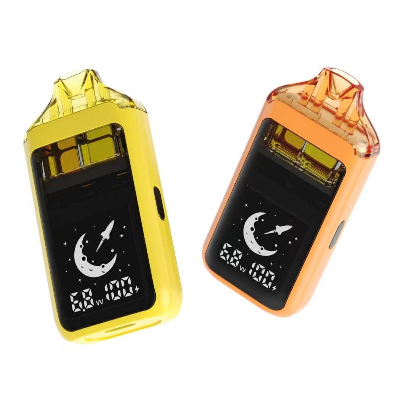 New trend vape hardware big smart screen vape dual tank big cloud vape hardware  